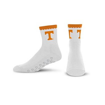 Women's PRO Compression Tennessee Volunteers White Heartshape Grippers Yoga-Pilates Quarter Socks