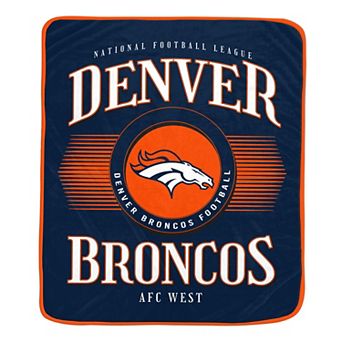 Pegasus Denver Broncos Spotlight Arch 60" x 70" Ultra Soft Throw Blanket