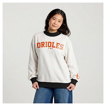 Women's Fanatics Cream Baltimore Orioles Sweatshirt