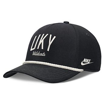 Unisex Nike Black Kentucky Wildcats Letter Rope Rise Adjustable Hat