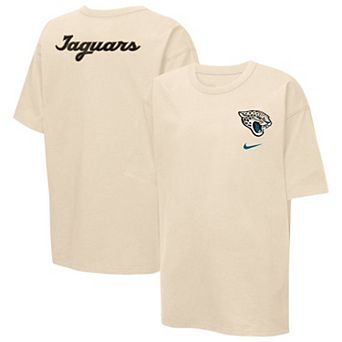Youth Nike Natural Jacksonville Jaguars 2026 Rivalries Collection Helmet Max90 T-Shirt