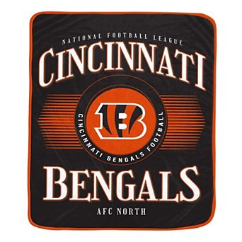 "Pegasus Cincinnati Bengals Spotlight Arch 60"" x 70"" Ultra Soft Throw Blanket"