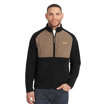 Men's Darius Rucker Collection by Fanatics Black/Tan Boston Bruins Full-Zip Raglan Jacket