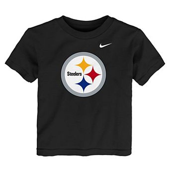 Toddler Nike Black Pittsburgh Steelers Logo T-Shirt