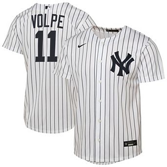 Youth Nike Anthony Volpe White New York Yankees Home Replica Jersey