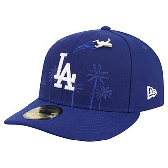 Men's New Era Royal Los Angeles Dodgers City Icon Pin 59FIFTY Fitted Hat