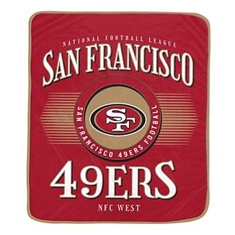 Pegasus San Francisco 49ers Spotlight Arch 60" x 70" Ultra Soft Throw Blanket