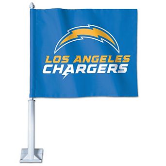 WinCraft Los Angeles Chargers Double-Sided Team Car Flag