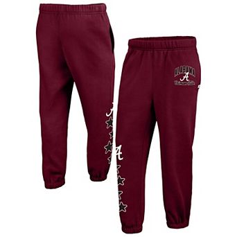 Women's '47 Crimson Alabama Crimson Tide Seeing Stars Venice Jogger Pants