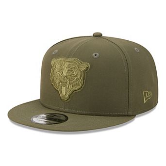 Men's New Era Olive Chicago Bears Color Pack 9FIFTY Snapback Hat