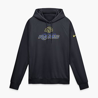 Men's Nike Navy Los Angeles Rams Rivalries Collection Dri-FIT Pullover Hoodie