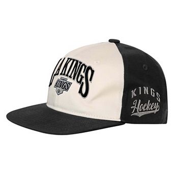 Youth Outerstuff Natural/Black Los Angeles Kings Arch Snapback Hat