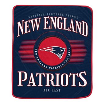 Pegasus New England Patriots Spotlight Arch 60" x 70" Ultra Soft Throw Blanket