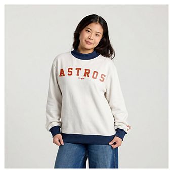 Women's Fanatics Cream Houston Astros Sweatshirt