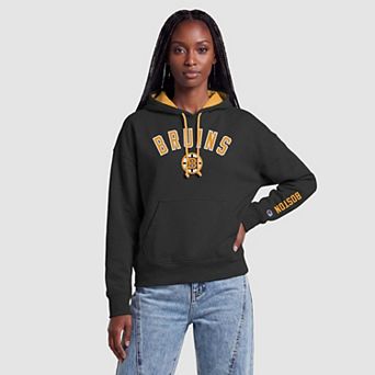 Women's Champion Boston Bruins Black Hoodie