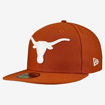 Men's New Era Texas Orange Texas Longhorns Core 59FIFTY Fitted Hat