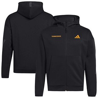 Men's adidas Black Tennessee Volunteers Z.N.E Full-Zip Hoodie