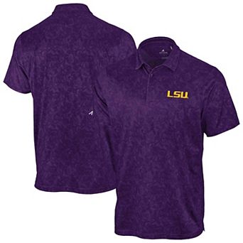 Men's Antigua Purple LSU Tigers Lush Polo