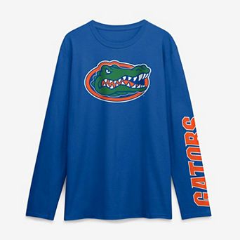 Men's Logo Athletic Royal Florida Gators Primary Logo Long Sleeve T-Shirt