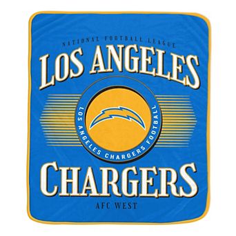 Pegasus Los Angeles Chargers Spotlight Arch 60" x 70" Ultra Soft Throw Blanket