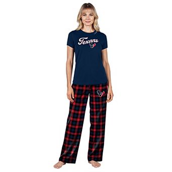 Women's Concepts Sport Navy Houston Texans Highland Sleep Set