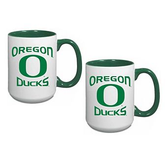 Oregon Ducks Two-Piece 15oz. Combo Mug Set