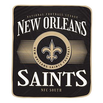 Pegasus New Orleans Saints Spotlight Arch 60" x 70" Ultra Soft Throw Blanket