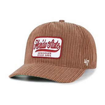 Unisex '47 Brown Florida State Seminoles Corduroy Patch Hitch Adjustable Hat