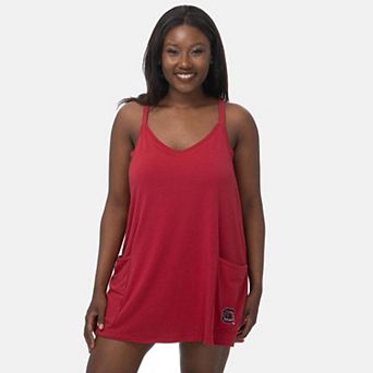 Women's ZooZatz Garnet South Carolina Gamecocks Active Pocketed Tri-Blend Skort Dress