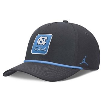 Unisex Nike Anthracite North Carolina Tar Heels Script Rope Rise Adjustable Hat