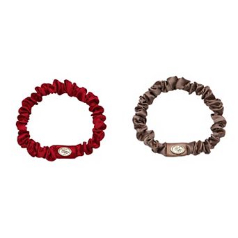 Women's LUV AJ San Francisco 49ers Mini Silk Scrunchie Set