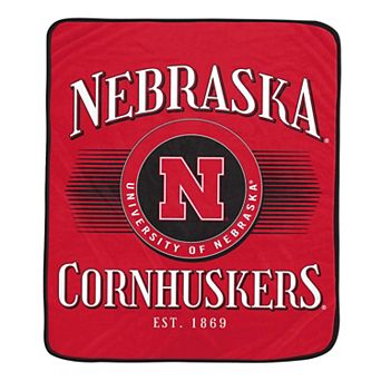 Pegasus Nebraska Huskers Spotlight Arch 60" x 70" Ultra Soft Throw Blanket