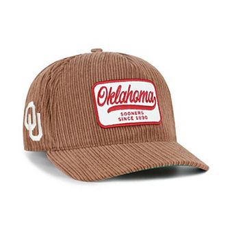 Unisex '47 Brown Oklahoma Sooners Corduroy Patch Hitch Adjustable Hat