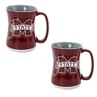 Indigo Falls Mississippi State Bulldogs Core Barista Mug Set of 2