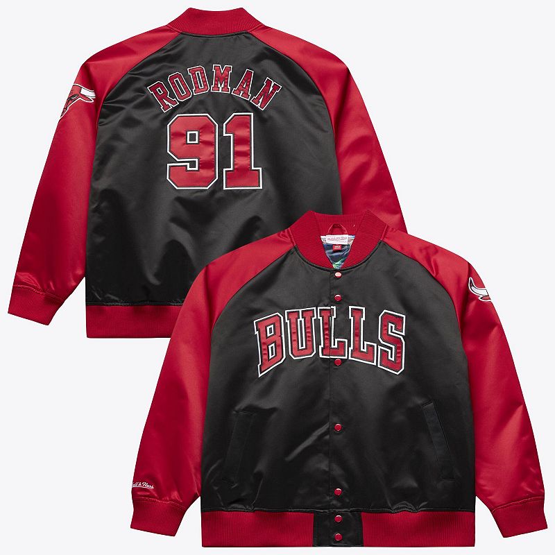MITCHELL & NESS BULLS RODMAN Lサイズ Men's Mitchell & Ness Dennis Rodman Black Chicago Bulls Player