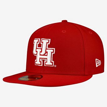Men's New Era Red Houston Cougars Core 59FIFTY Fitted Hat
