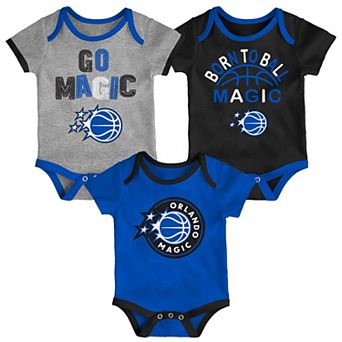Newborn & Infant Outerstuff Orlando Magic Born To Ball 3-Pack Bodysuit Set