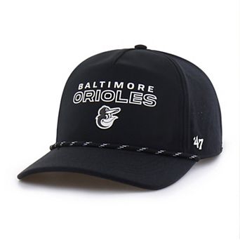 Men's '47 Black Baltimore Orioles Vault Hitch Adjustable Hat