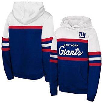 Youth Mitchell & Ness Royal New York Giants Head Coach Hoodie