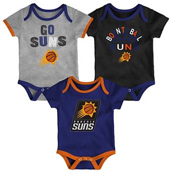Newborn & Infant Outerstuff Phoenix Suns Born To Ball 3-Pack Bodysuit Set