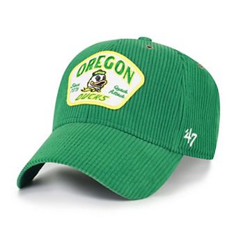 Unisex '47 Green Oregon Ducks Accordia Corduroy MVP Adjustable Hat