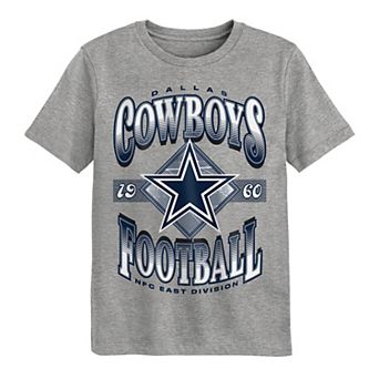 Preschool Outerstuff Gray Dallas Cowboys NFL Of Days Past T-Shirt