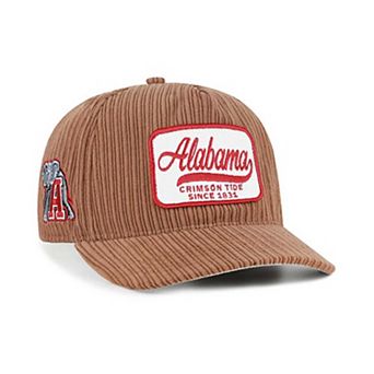 Unisex '47 Brown Alabama Crimson Tide Corduroy Patch Hitch Adjustable Hat