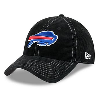 Men's New Era Black Buffalo Bills Corduroy Casual Classic Adjustable Hat