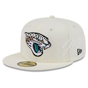 Men's New Era Natural Jacksonville Jaguars 2026 Rivalries Collection Fan Pack Side Script 59FIFTY Fitted Hat