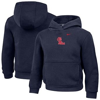 Preschool Nike Navy Ole Miss Rebels Core Hoodie