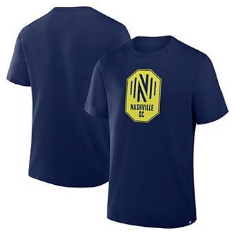 Men's Fanatics Navy Nashville SC Logo T-Shirt