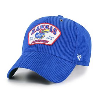 Unisex '47 Royal Kansas Jayhawks Accordia Corduroy MVP Adjustable Hat