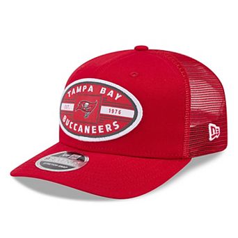Men's New Era Red Tampa Bay Buccaneers Collegiate 9SEVENTY Trucker Hat