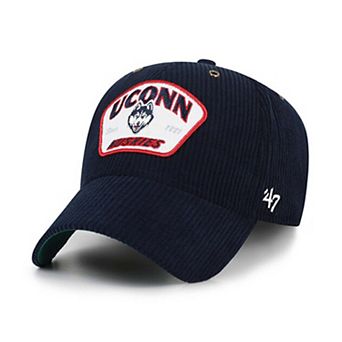 Unisex '47 Navy UConn Huskies Accordia Corduroy MVP Adjustable Hat